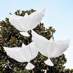 10PC Peace Dove Foil Balloon White Flying Bird Foil Helium Balloon Inflatable Globos Wedding Party Outdoor Garden Decor Supplies