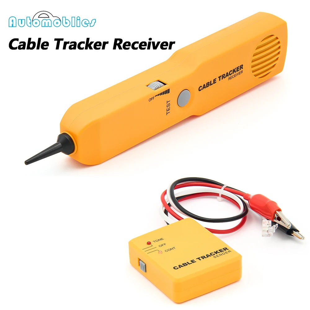 

Кабельный трекер, приемник, 9 В, тестер цепей, зажимы типа «крокодил», поддержка Ethernet-линии, поиск неисправностей, диагностические инструменты