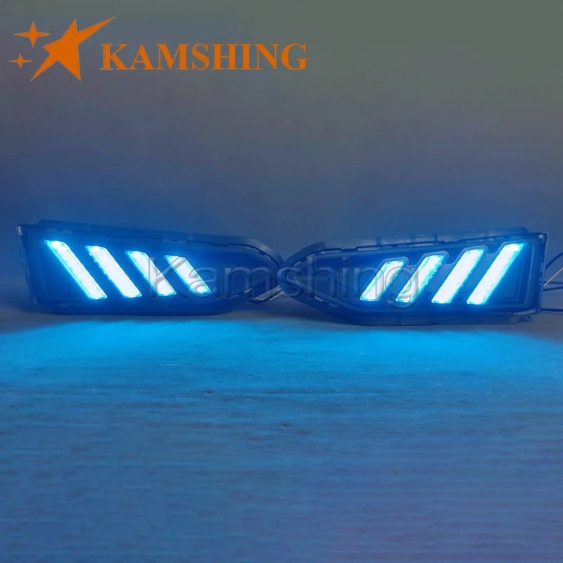 CAPQX 1pair Daytime Running Light For Nissan Versa 2023-2025 (overseas version) Modifed DRL Day Light Foglamp Front Bumper Lamp