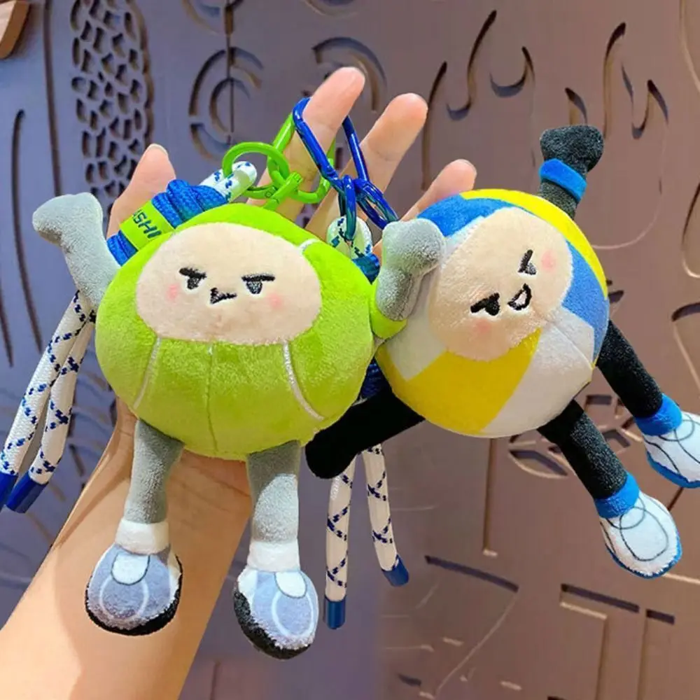 الإبداعية نابض بالحياة مقلد كرة القدم دمية أفخم دمية الكرتون أفخم قلادة دمية لطيف أفخم حلقة رئيسية