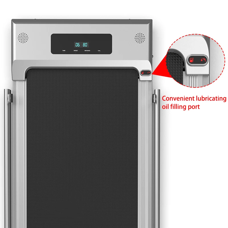 Electric Motorized Foldable Treadmill with LED Screen Without Heart Rate Monitor 1.0 HP DC Motor for Home Exercisepromote sales