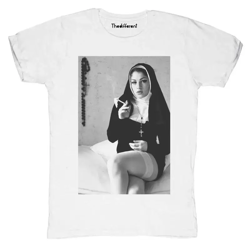 New T shirt Blaze Man Sexy Nun Idea