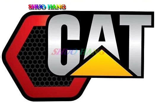 Big Excavator Bulldozer Caterpillar's' Sticker CAT Huge Decal Vinyl Auto Parts Window Large Machinery Decal PVC