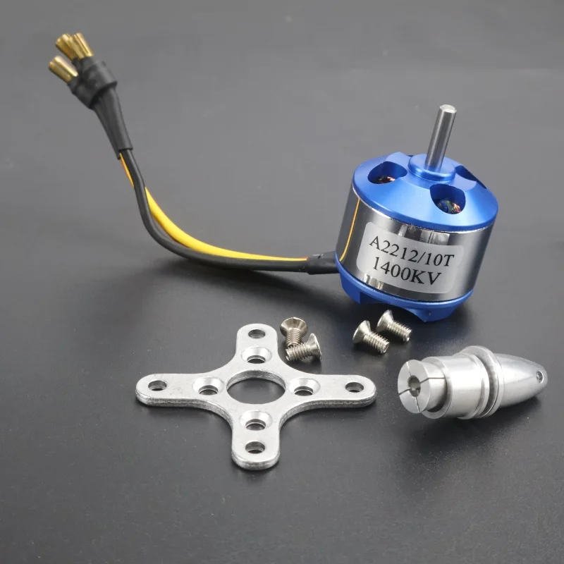 1/3 قطعة محرك بدون فرشاة 1400KV لطائرة RC محرك خارجي متعدد الدوار بدون فرش #2