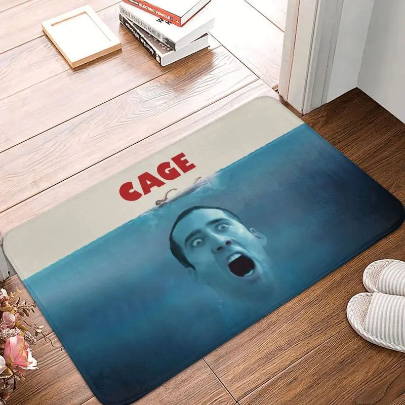 Funny Nicolas Cage Meme Doormat Anti-Slip Entrance Bathroom Kitchen Floor Door Mats Toilet Carpet Rug 40x60cm