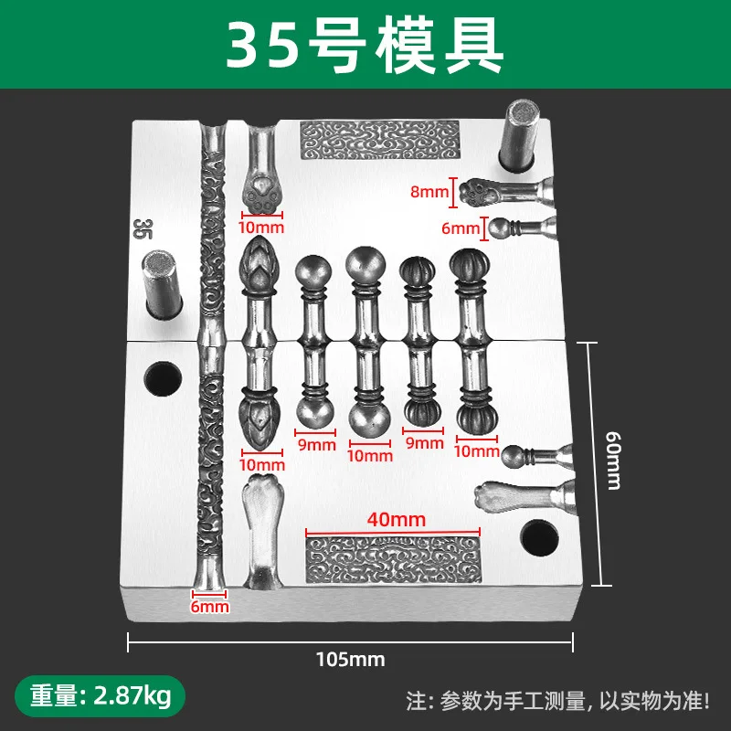 Jewelry Steel Molds Pumpkin Head Cat Claw Steel Molds Teardrop Bracelet Molds Gold and Silver Jewelry Tools