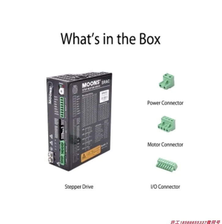 MOONS stepper driver SRAC2 Mingzhi driver AC SRAC8 and other spot SRAC4/3SRAC8