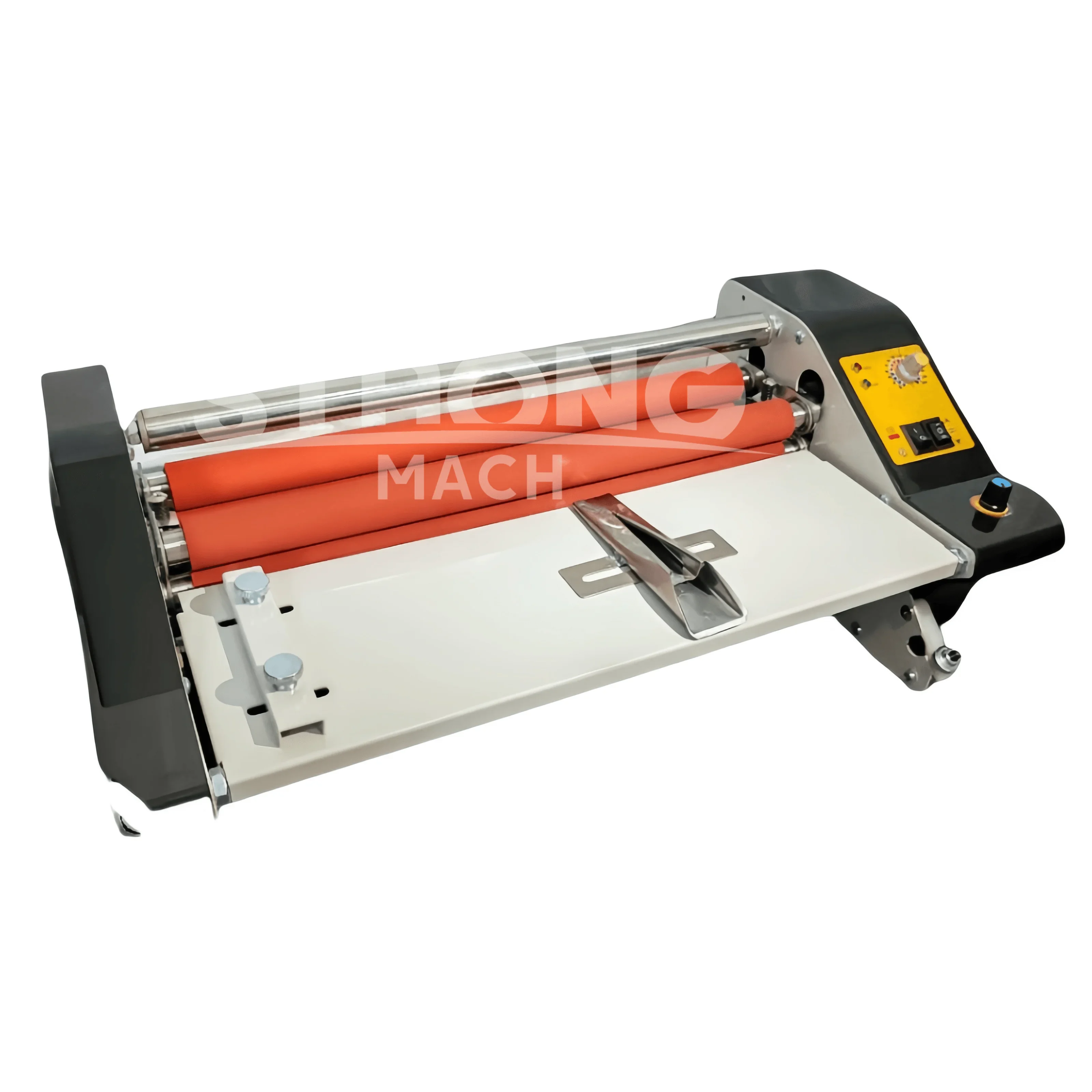 Heating Temperature Control Speed Regulation Roll Pressing Leather Folding Machine Tape Pressing Machine