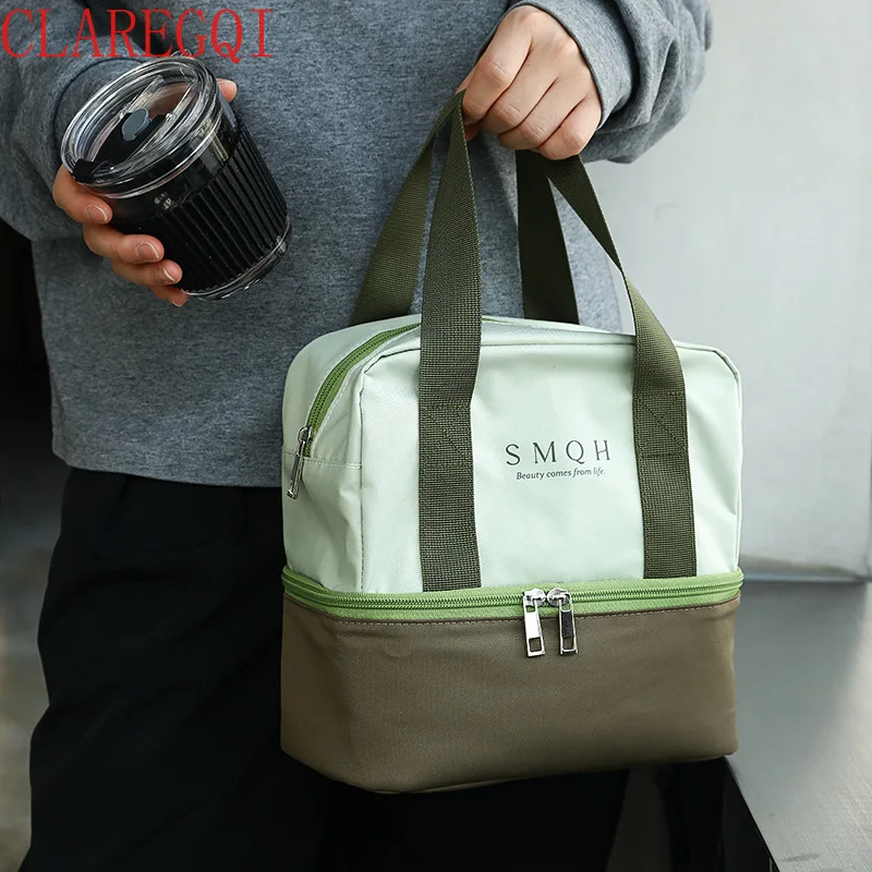 packitfreezablelunch bag large capacity small lunch bag  for girls boys lunch bag children womens lunch box sightseeing
