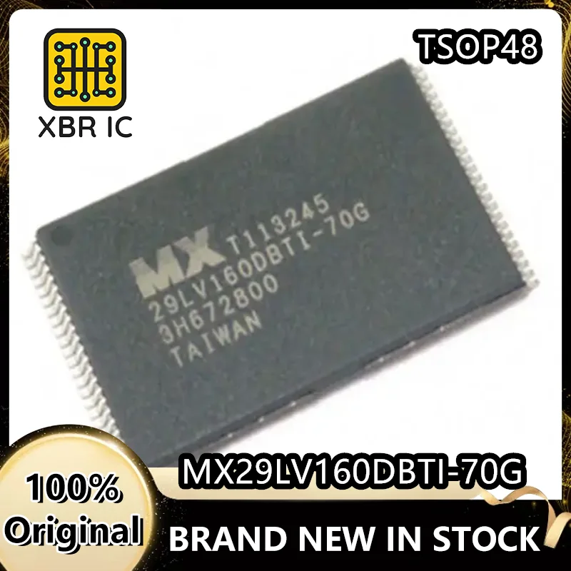 

(10/30 pieces) MX29LV160DBTI-70G 29LV160DBTI-70G TSOP-48 16M memory chip New original authentic spot fast delivery