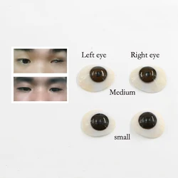 Imported high-molecular resin prosthetic eye piece atrophy, removal of ultra-thin fake eye deformity, eyeball shaping tool