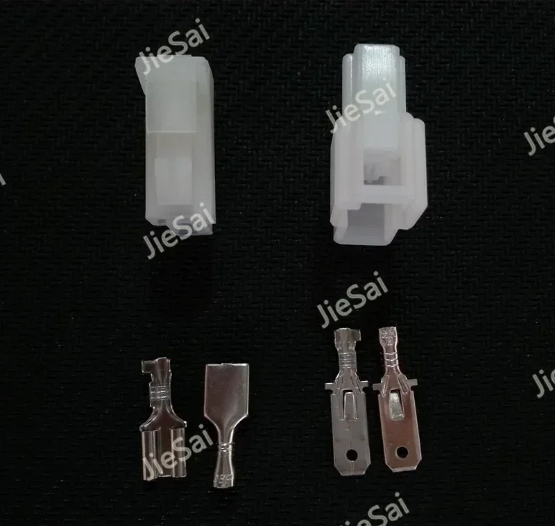 2 Pin 6.3mm Map Sensor Automotive Connector Wiring Harness Connector Motorcycle Car Engine Plug 7122-2128 7323-2128