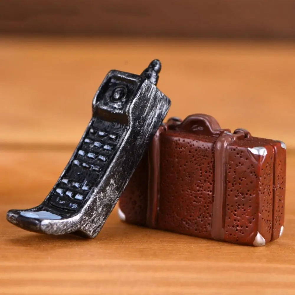 

Home Decoration Retro Nostalgic Figurine Mini Houses Figure Camera Miniatures Model Retro Miniature