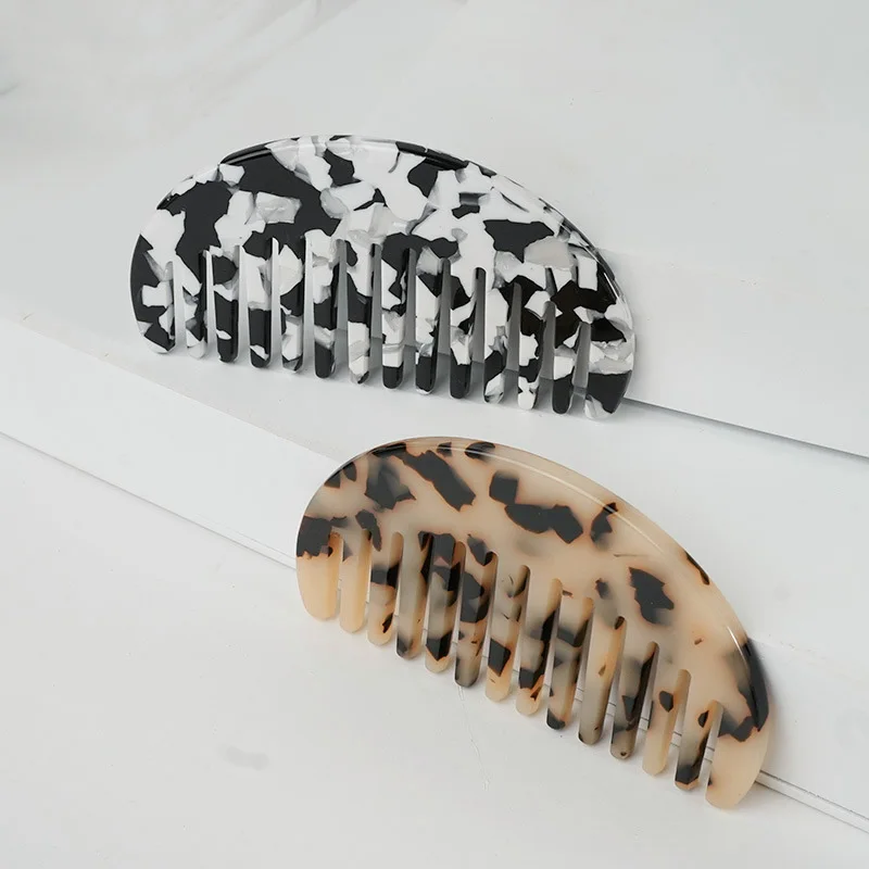 

Decorative Acetate Hair Jewelry Ornament Accessory for Women Girls Charms Handmade Hair Comb Pins, Ponytail Holder for Christmas