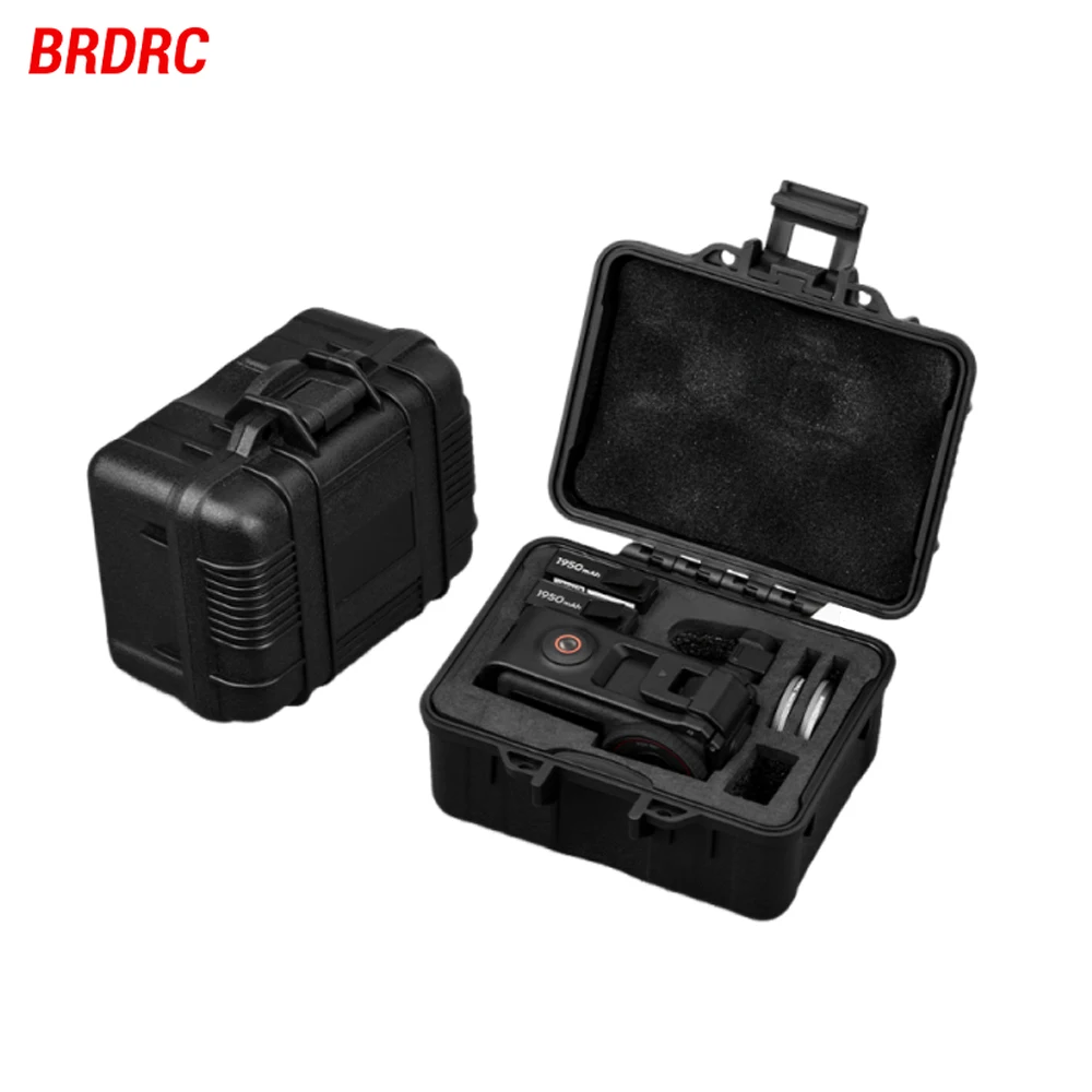 BRDRC Waterproof Hard Case For DJI Action 6/5 Pro/Osmo Action 4 3 Box Portable Travel Storage Bag Camera Accessories