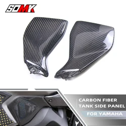 Carbon Fiber Fuel Tank Side Panels Cover Guard Cowl For YAMAHA MT09 FZ09 2013-2020 MT FZ 09 Motorcycle Accessories Fairing Kit
