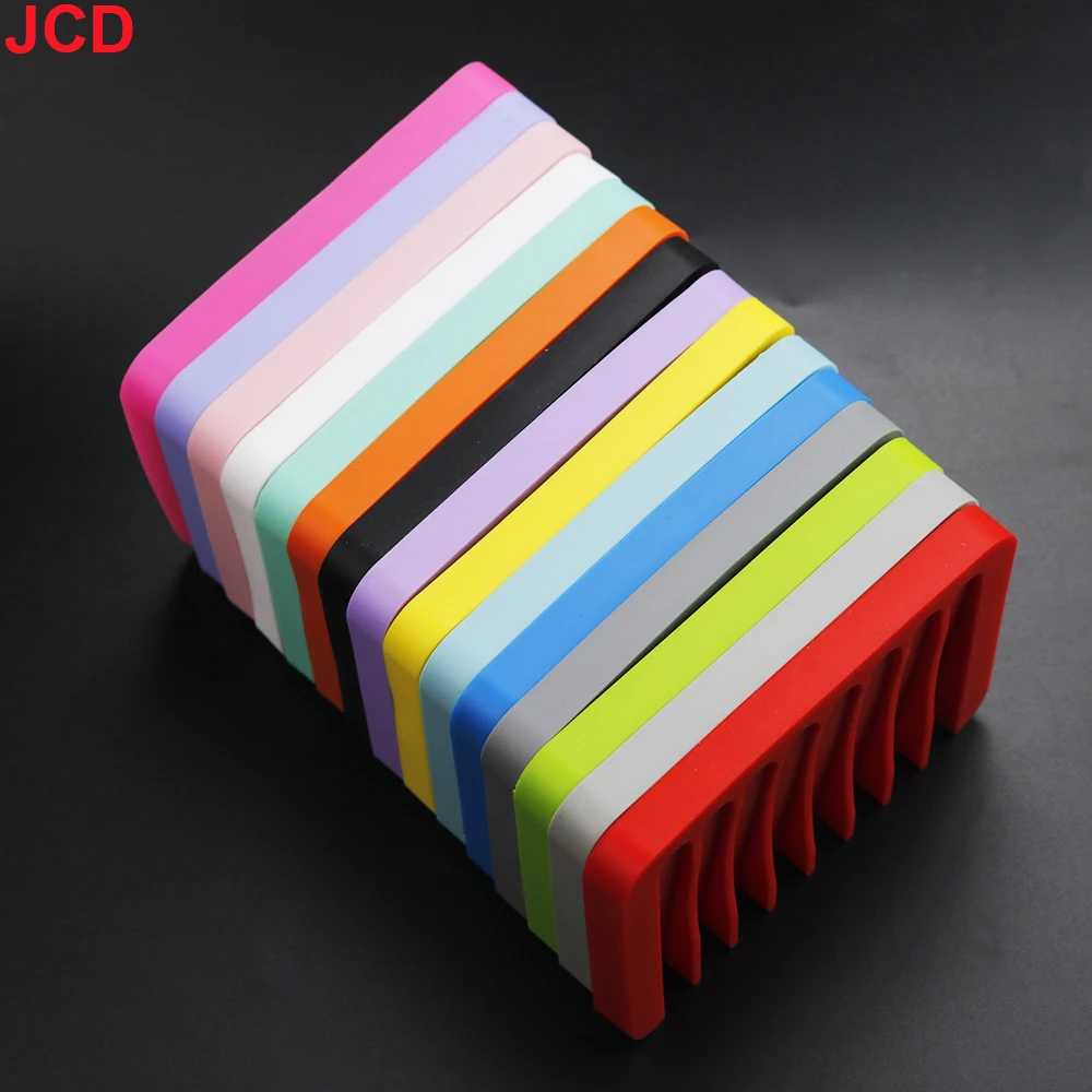 Silicone Soap Holder Soap Drain Dish Bathroom Guided Drain Soap Box Portable Sponge Trays Soap Container Kitchen Storage Rack ﻿