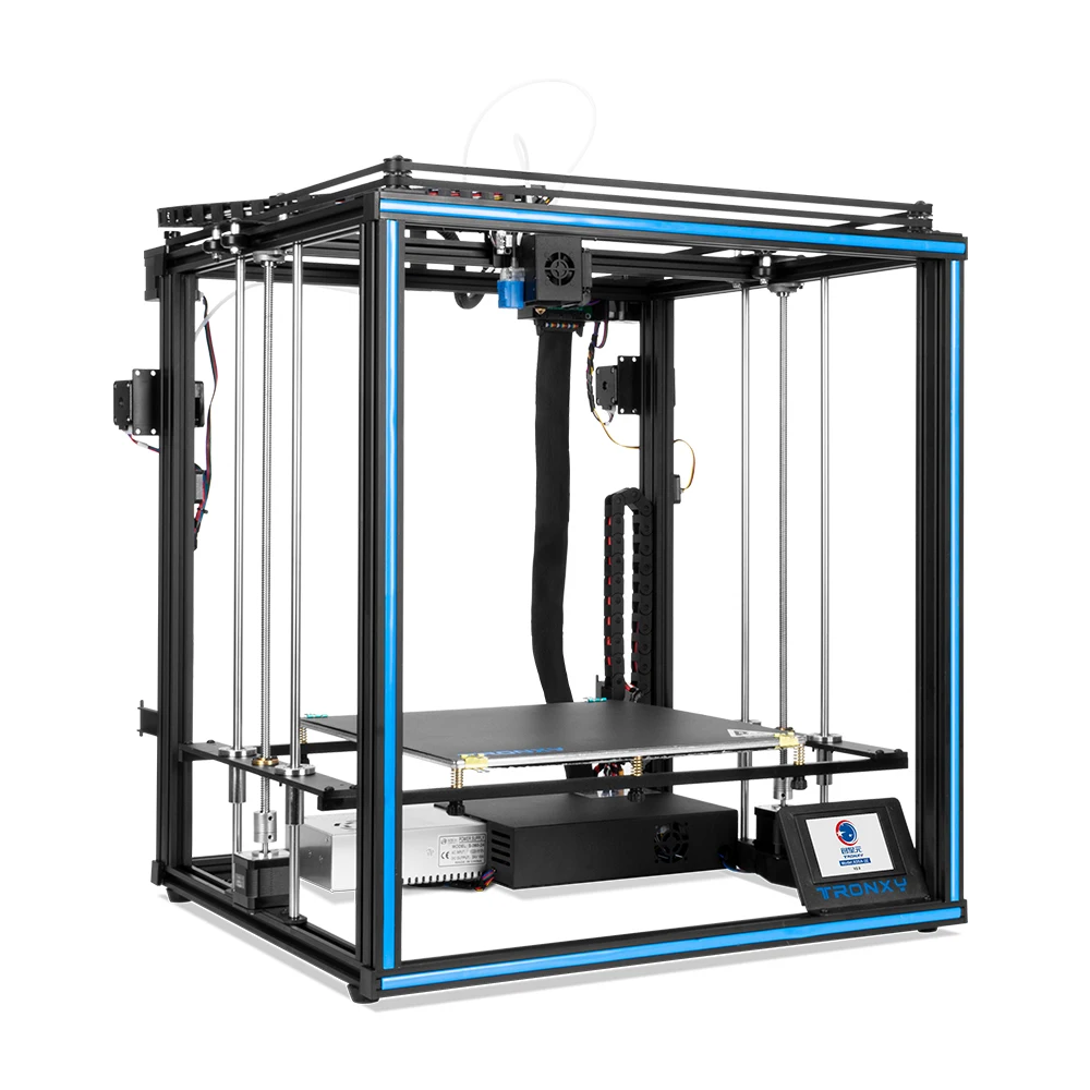 Imagem -03 - Tronxy-diy 3d Printer Kit X5sa X5sa400 Pro Upgrade Tamanho de Impressão Grande Tela Sensível ao Toque de Alta Precisão 400x400x400 mm Impressão 3d