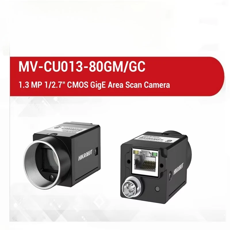 New Hikrobot MV-CU013-80GM/GC 1.3MP Area Scan Camera, GigE, SS, Industrial Camera Area Scan Camera