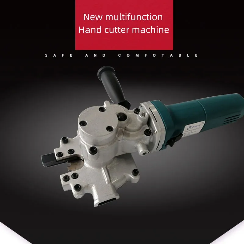 Máquina cortadora de barra de acero portátil eficiente sin chispas, sierra de corte en frío de 4-40mm