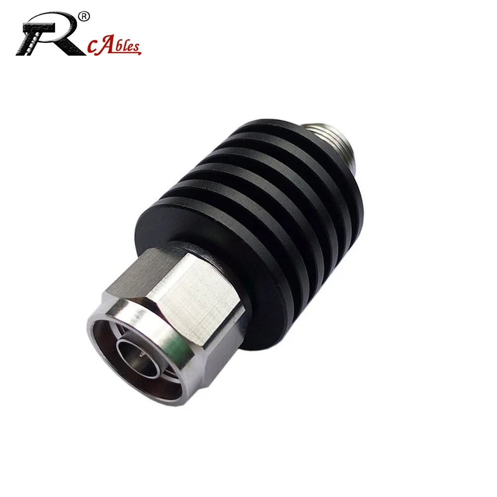 1PC Frequency DC-3GHz 4GHz 5W N JK Coaxial Fixed RF Attenuator 1-40DB Fixed Coaxial Attenuation RF Accessories