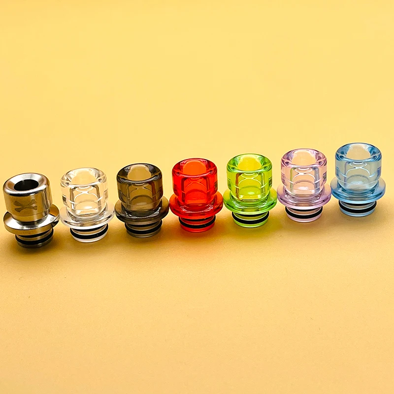 DSX Bone Man Style 510 Drip Tip 316ss PC Material Mouthpiece For Dotaio Mod RTA RDA Atomizer Tank Vape Accessories