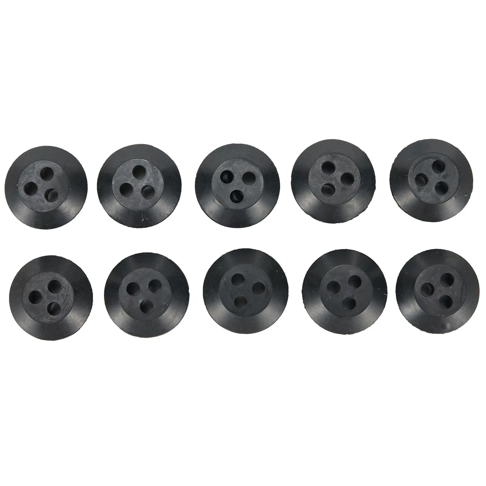 1PCS 3Hole Fuel Gas Tank Grommet Replacement Parts V137000030 13211546730 For GT&  Trimmer For Echo Lawn Mower Garden Tool Parts
