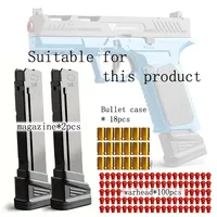 G17 Magazine Bullet Case Accessories Package Toy Gun, Soft Bullet Toys Gun Blaster, Empty Shell Ejecting Pistol, Gifts
