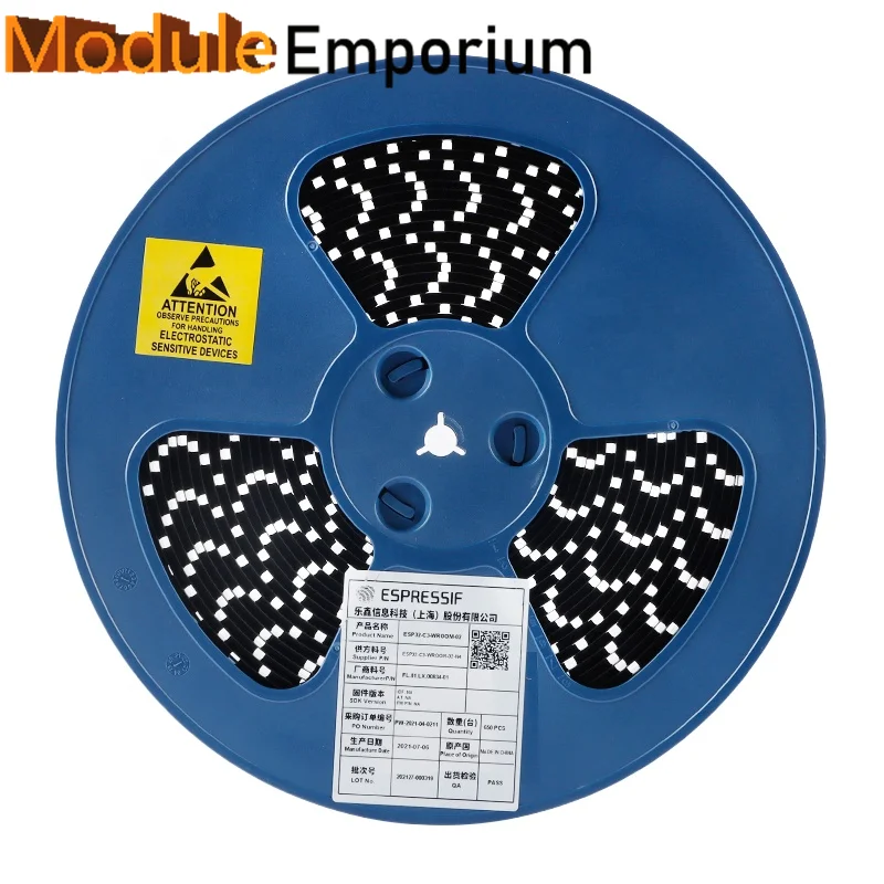Picture 5: ESP32-C3-WROOM-02-N4 2.4GHz Risc-v 32-bit microcontroller wireless Bluetooth BLE5.0 IoT ESP32-C3-WROOM-02-N4 wireless module