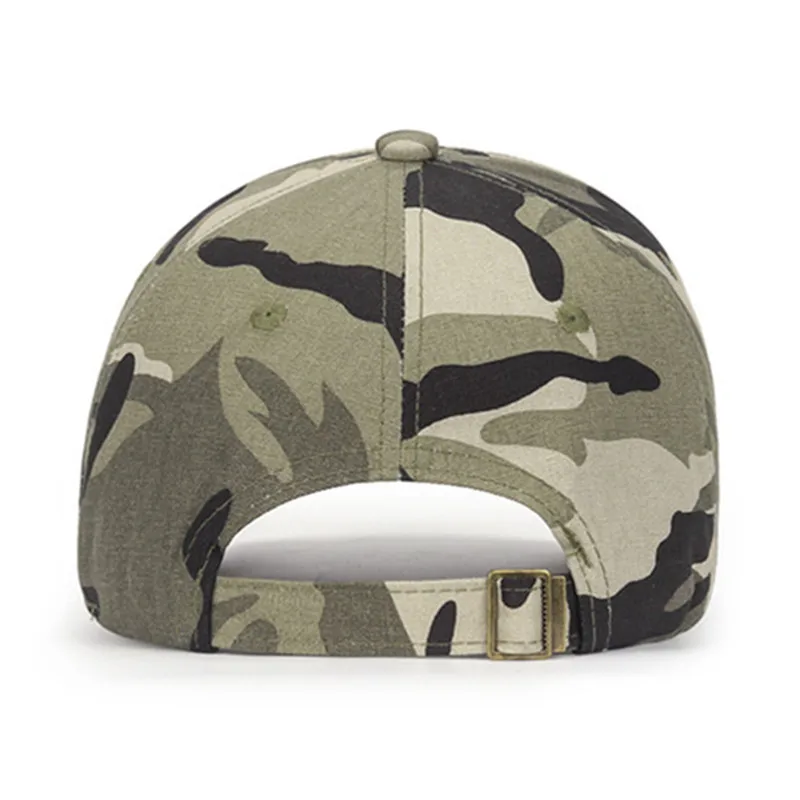 Snapback Cap New Spring Washable Cotton Baseball Caps For Men Women Camouflage Hat Casual Sports Cap Fishing Cap Free Shipping