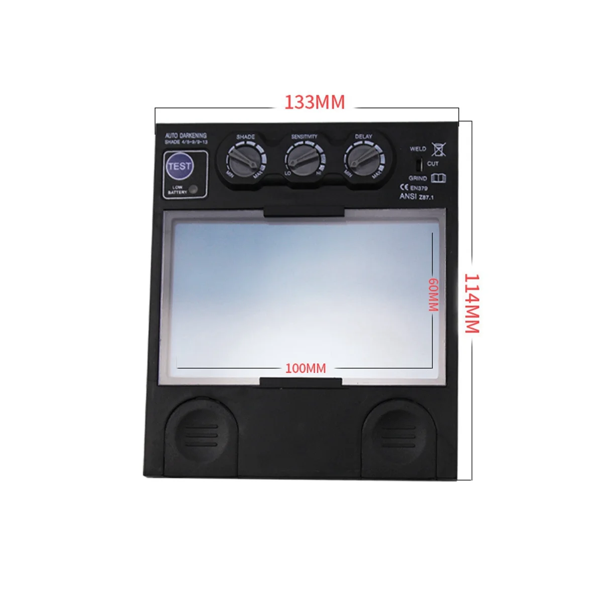 Lente di saldatura solare automatico LCD oscuramento saldatura casco filtro occhiali saldatura lente pannello filtro di ricambio