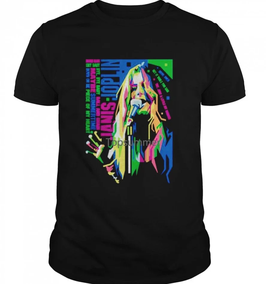 

Janis Joplin T Shirt Graphic Hot Hot New Summer T Shirt New