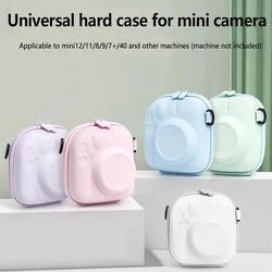 Carrying Shockproof EVA Camera Case Bag For Instax Mini 7+/8/9/11/12/40 Cameras Bag Adjustable Strap Camera Pocket