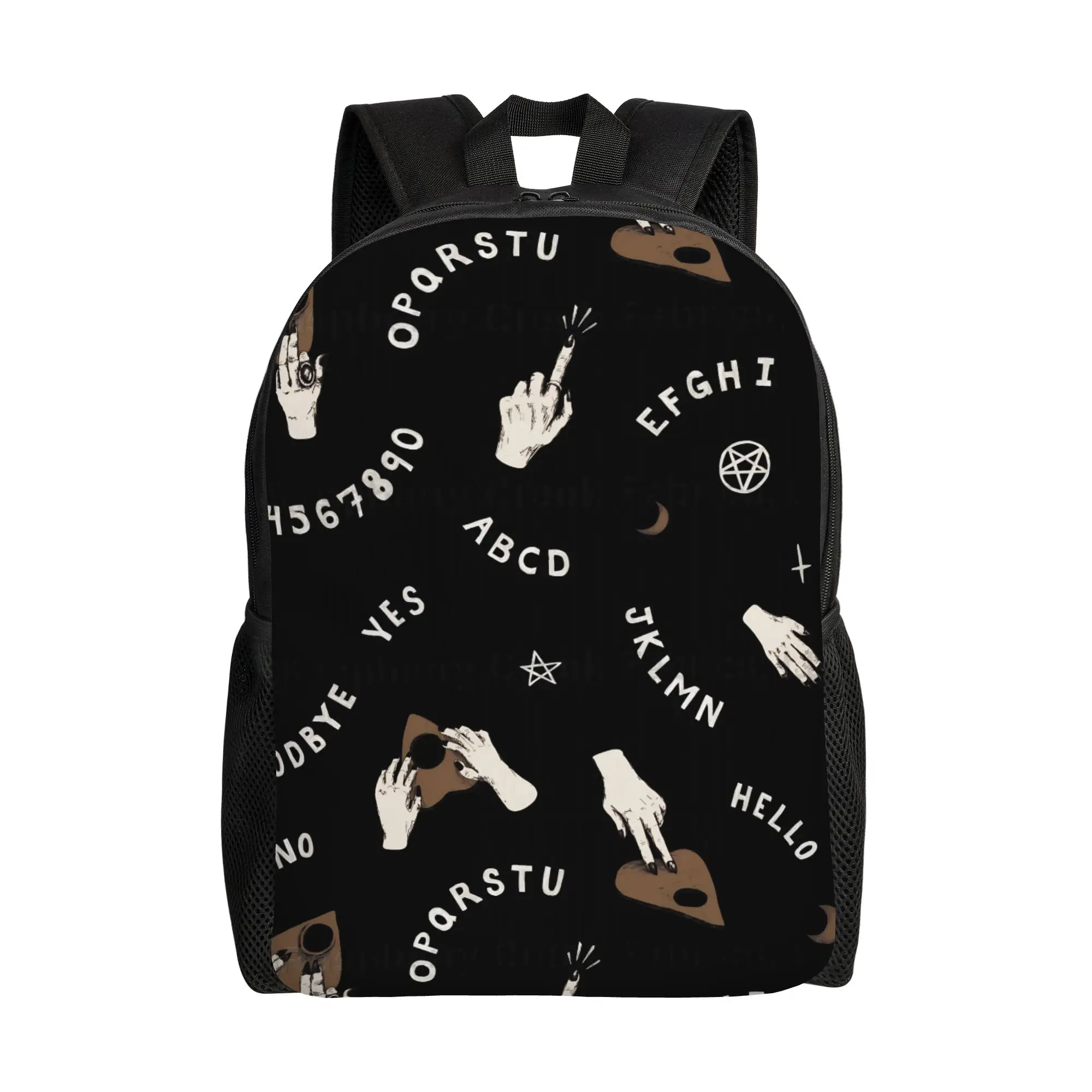 Ouija Board Casual Backpack Lightweight High School Business Mystical Daypack for Men Women Laptop Computer Canvas Bags