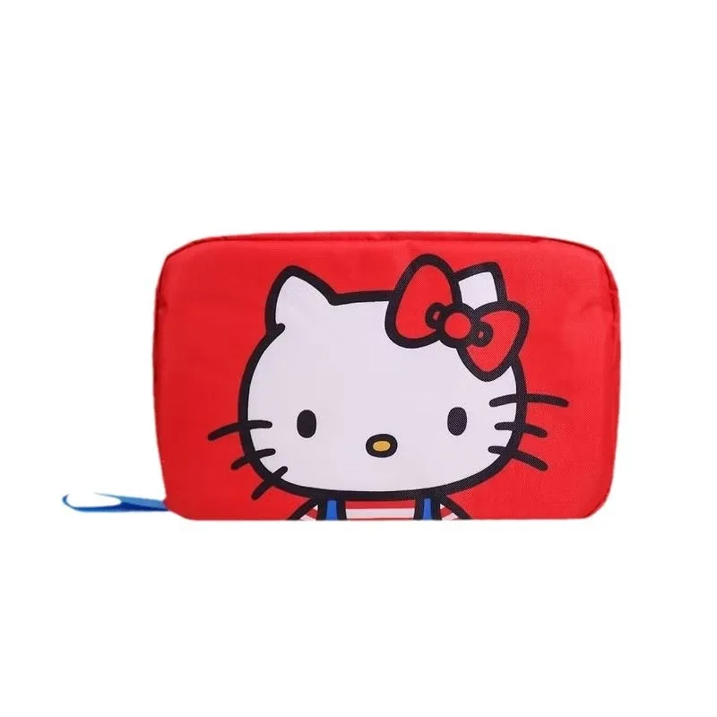 

Hello Kitty Kawaii Folding Storage Bag Fashion Portable Outdoor Home Multi Functional Storage Bag Wholesale of Women Accessories