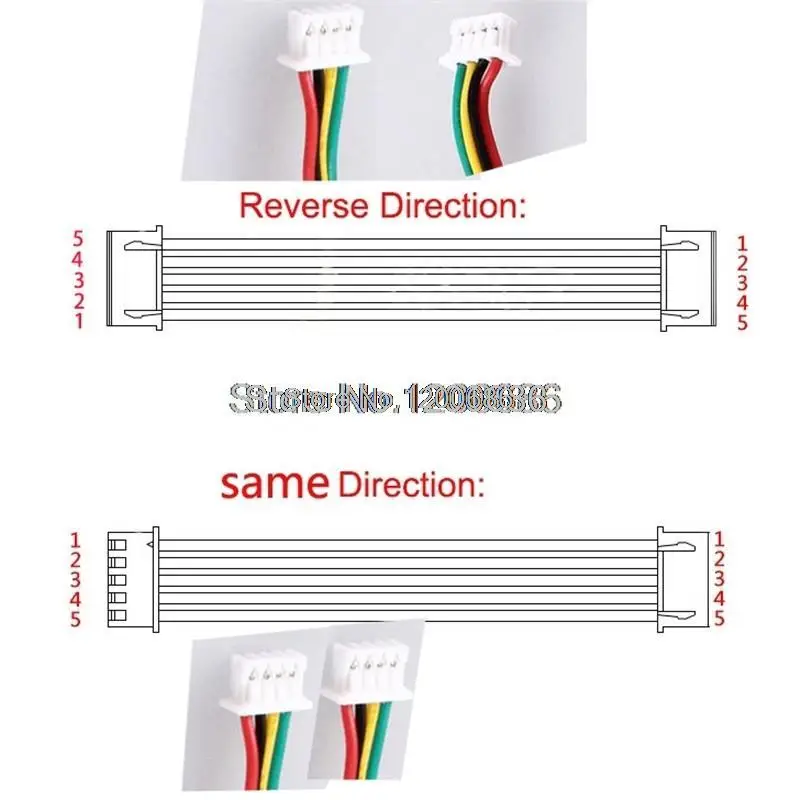 Картина 4: 20 СМ 22 AWG 2695 22013027   Molex KK 254 KF2510 Женский и Женский двойной разъем жгута проводов