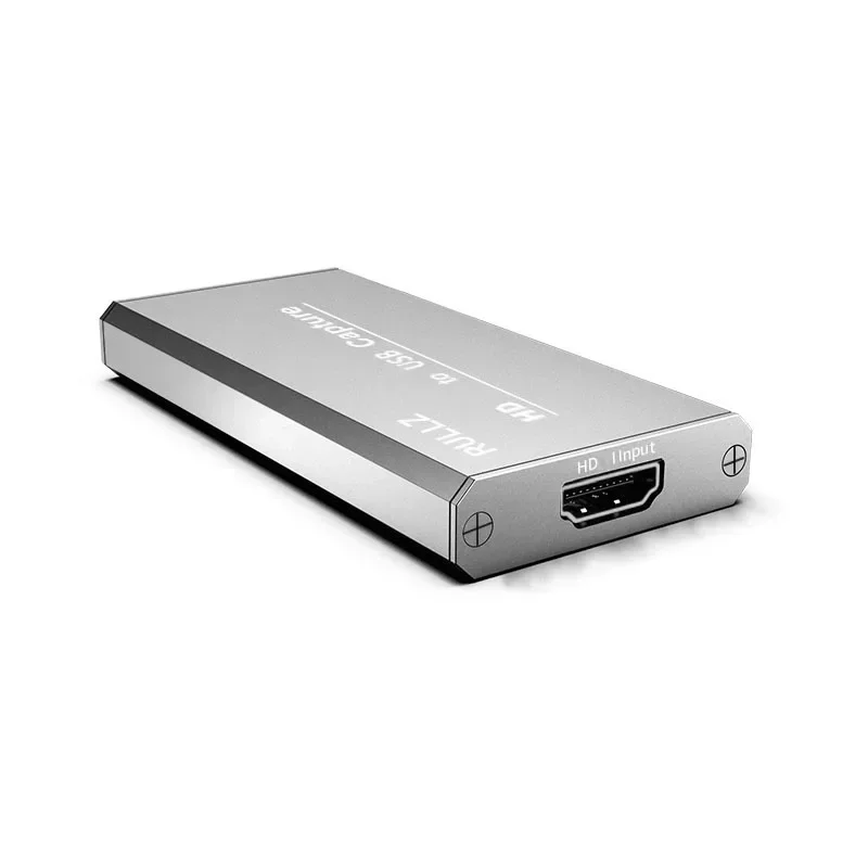4K Video USB Capture Card HDMI Video Grabber Record Box for PS5 Game DVD Camcorder Camera Recording PC Live Streaming record