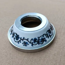 Ceramic Accessories for Wall Mounted Shower System, Bath Tube Faucet, Antique Bronze, Chrome, Gold Color