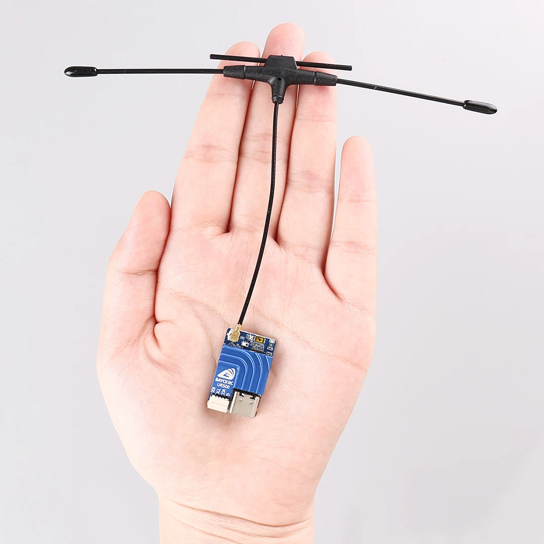 BAYCKRC UR500 ELRS RX 500mW Dual Band 2.4G 915MHz Switchable FPV Receiver Anti-interference Long Range Drone Receiver view 6