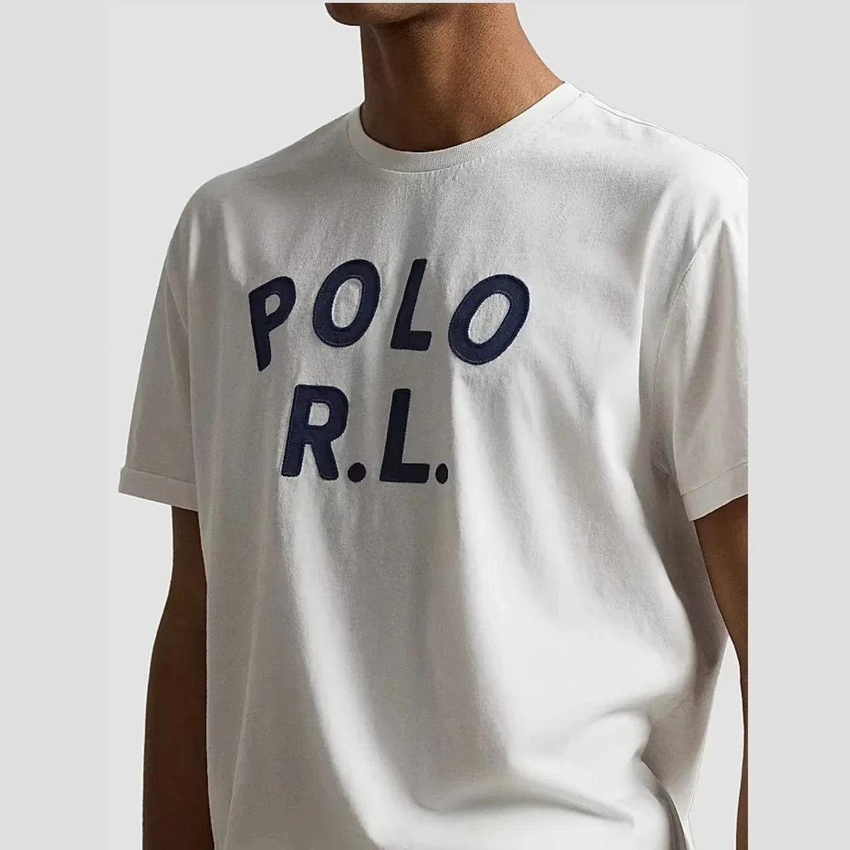 2026 Classic-Fit Logo T-Shirt Graphic Printing High-end Luxury Unisex Style Both of Men and Women