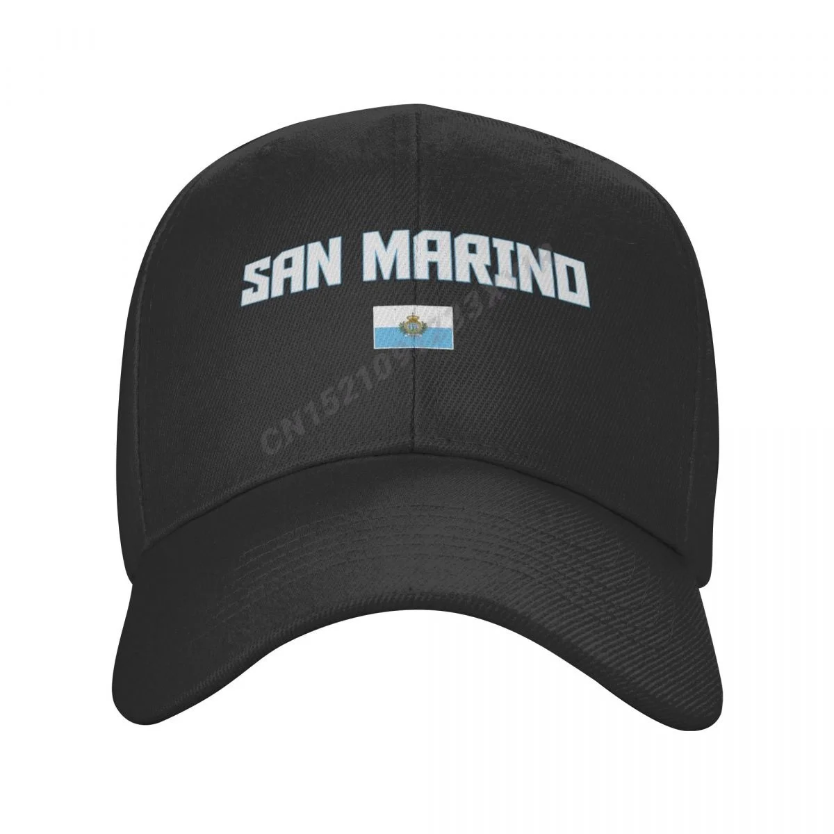 Baseball Cap San Marino Flag Wild Sun Shade Peaked Adjustable Caps for Men Women Print