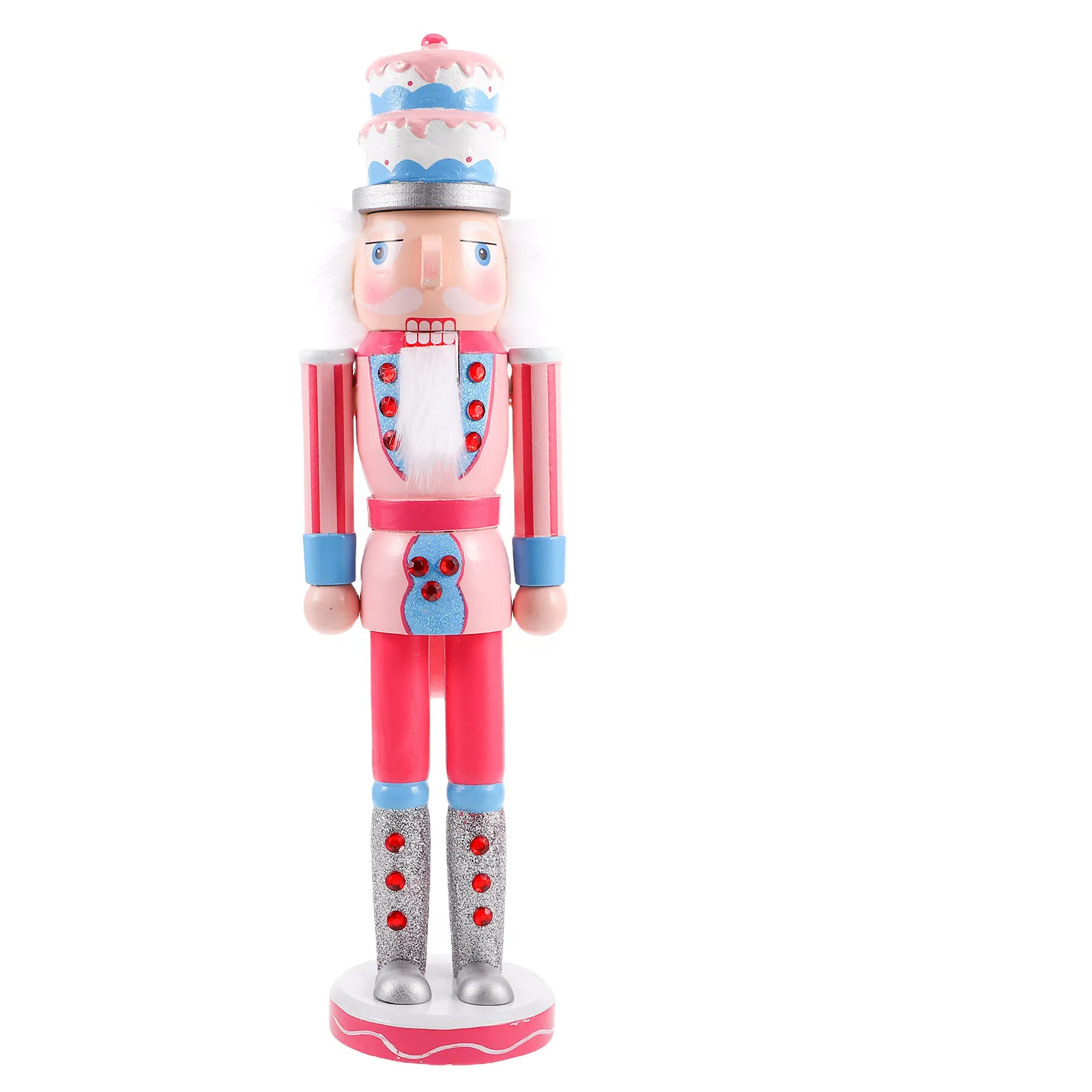 

Christmas Nutcracker Wooden Soldier Home Desktop Decoration Xmas Nutcrackers Ornaments Xmas Party Supplies Christmas Nutcracker