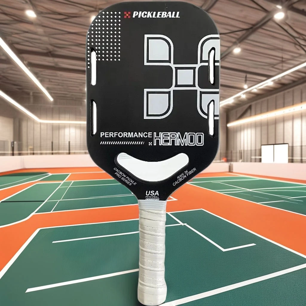 

16-миллиметровые ракетки для пиклбола из углеродного волокна | Сертифицированные USAPA графитовые ракетки для взрослых | Легкая и прочная конструкция