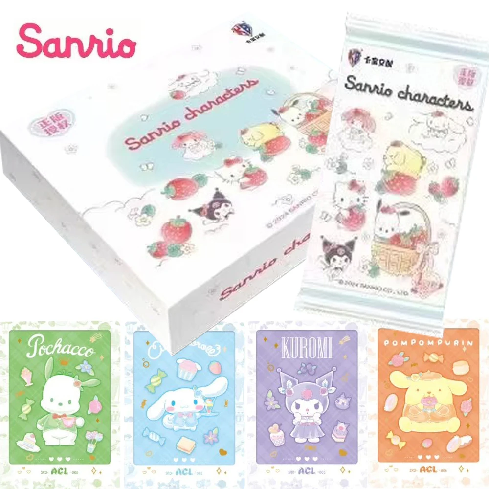 KABAO Sanrio Collection Cards Cartoon Cute Celebrity Family My Melody Cinnamoroll Sweet Party Polaroid Cards Children Love Gifts