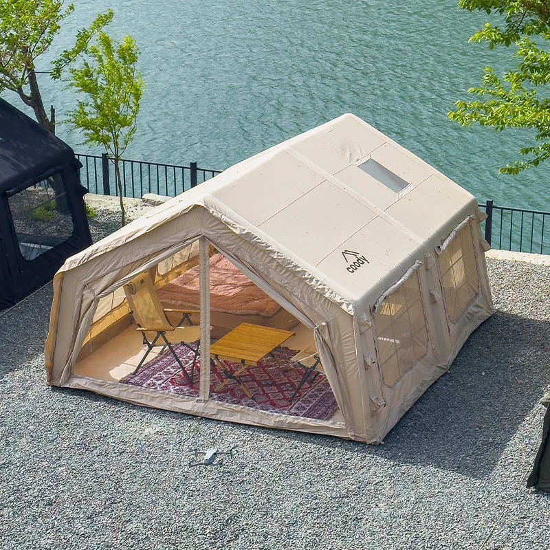 Outdoor Camping And Glamping - เต็นท์ Coody 13.6 Air Tent-สีเบจ เต็นท์แคมป์ปิ้งแบบเป่าลม