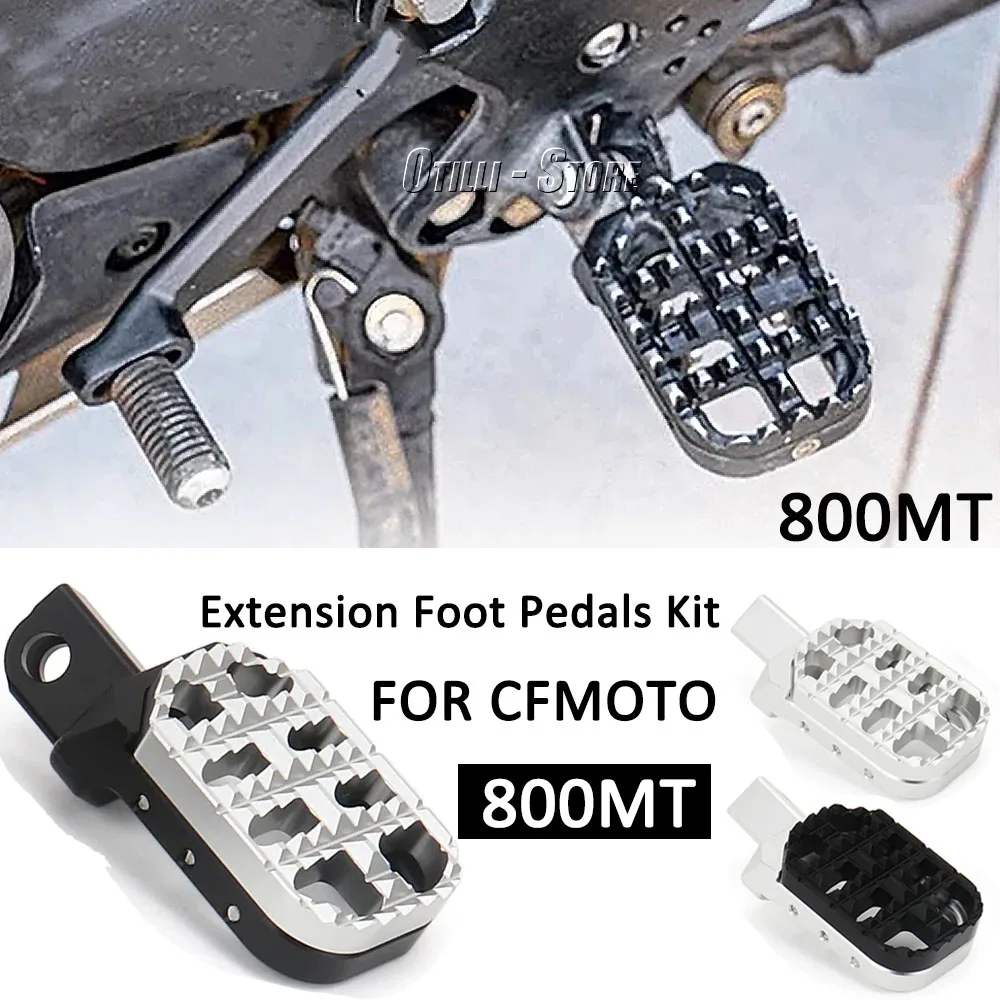 

Motorcycle Footrest For CF MOTO CFMOTO 800 MT 800MT 800mt 800 Mt Foldable Rotatable Footpegs Foot Pegs Pedal Kit Aluminium