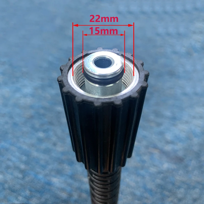 Шланг высокого давления M22-M14, шланг для мойки высокого давления с резьбой 5-15 м, Мощный насос, Профессиональная мойка