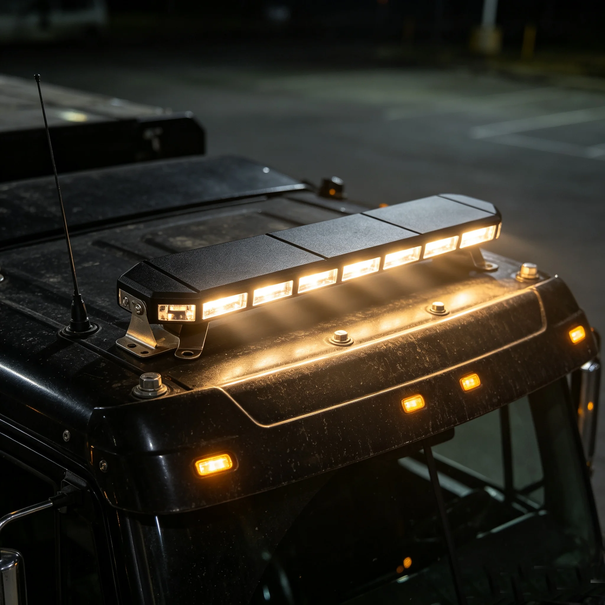 RC 1/14 LED Engineering Light Roof light for Tamiya Hydraulic Excavator Loader Dump Truck for VOLVO Trailer Tipper DIY Parts