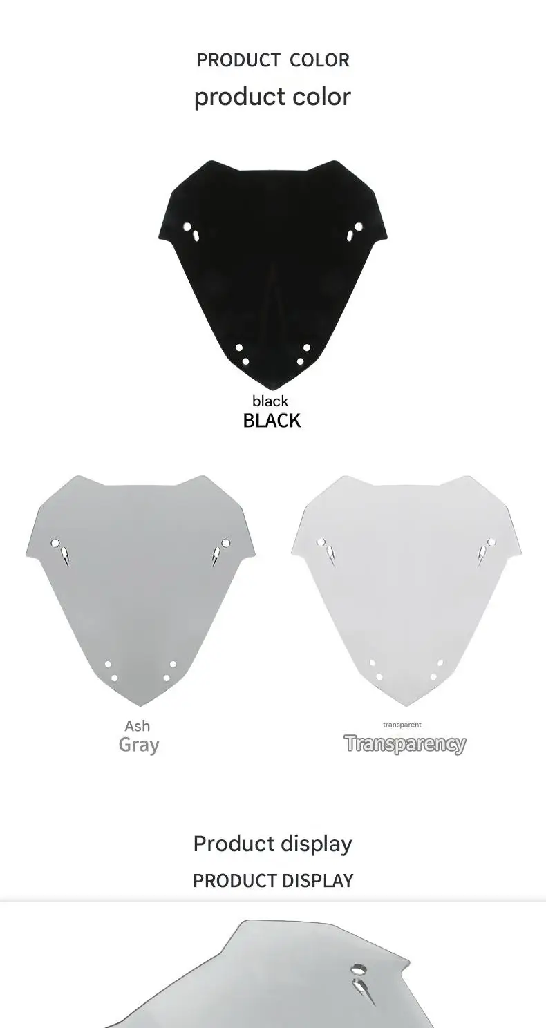 FOR Yamaha XMAX300 Slim Racing Front Windscreen Compact Aerodynamic Windshield for Enhanced Airflow Motorcycle Accessory