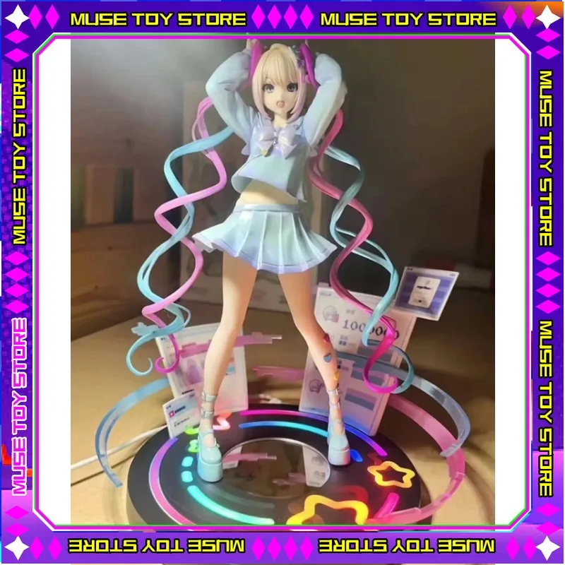 Оригинальные игрушки APEX NEEDY GIRL OVERDOSE Ame-Chan Chouzetsu Saikawa Tenshi-Chan, аниме-фигурка, ПВХ, 23,7 см, коллекционная кукла, игрушка, подарки
